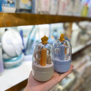 ست ناخن گیر نوزادی baby crow تخم مرغی
